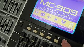 Video thumbnail for Roland SRX-08 Platinum Trax expansion installation | Roland MC-909 by camidelaigua