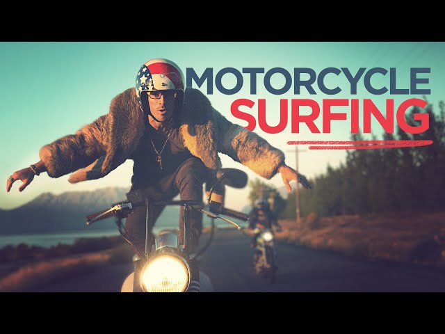MOTORCYCLE SURFING! in 4K ULTRA HD // ScottDW - Wilderness