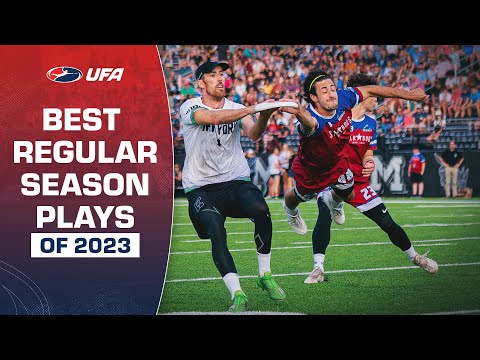 Ultimate Frisbee Best Plays: 2023 UFA Regular Season