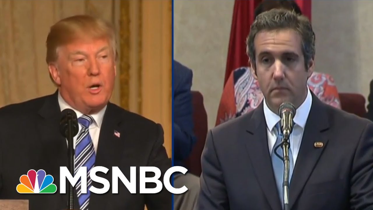 New Report: Michael Cohen Expects Trump Ally Attacks To 'Ramp Up' | The Beat With Ari Melber | MSNBC thumbnail