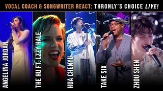 LIVE Reactions to Angelina Jordan, The HU (Lzzy Hale), Hua Chenyu, Take Six, and Zhou Shen! | Ep 17