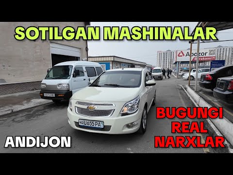 BUGUNGI SOTILGAN MASHINALAR. ANDIJON MASHINA BOZORI 