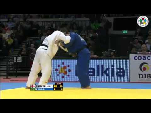 Judo Grand-Prix Düsseldorf 2013: Varlam LIPARTELIANI (GEO) - Tiago CAMILO (BRA) Final [-90kg]