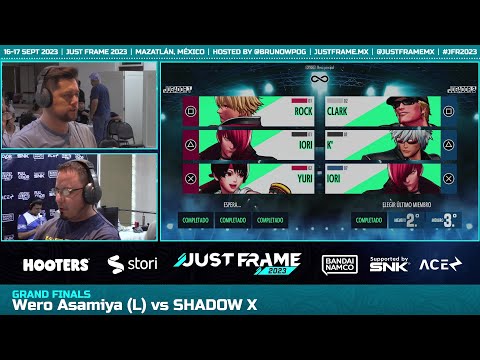 Just Frame 2023 KOFXV [Grand Final] Wero Asamiya VS Shadow X