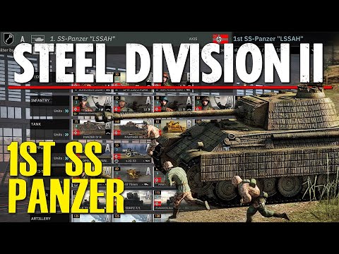 New 1ST SS-PANZER! Steel Division 2 Battlegroup Preview (Tribute to Normandy 44 DLC)