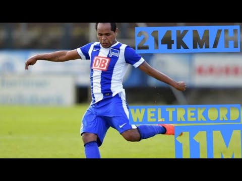 HERTHA BSC ELFMETER RONNY 210Km/h Weltrekord