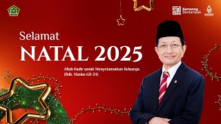 Selamat Natal 2025: Allah Hadir Untuk Menyelamatkan Keluarga