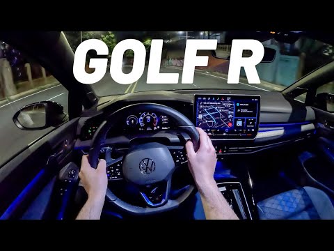 2025 VW Golf R | POV Night Drive