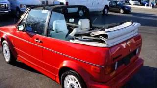 preview picture of video '1988 Volkswagen Cabriolet Used Cars Little Ferry NJ'