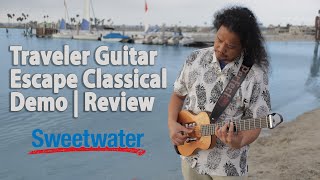 Video thumbnail for Guitar Demo on the Beach! | Traveler Guitar Escape Classical | Sponsored by @Sweetwater by Perfecto De Castro