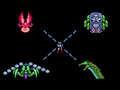 Burai Fighter (NES) All Bosses (No Damage)