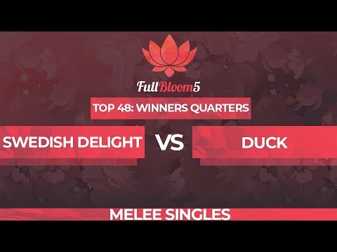 Swedish Delight vs Duck - Melee Singles Top 48: Winners Quarterfinal - Full Bloom 5