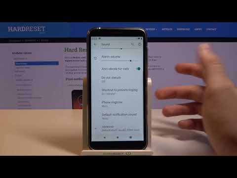 How to Change Vibration Settings in MOTOROLA E6 Play  - Customize Vibration