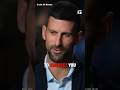 Djokovic says Mental Toughness is “Not a Gift” 🧠