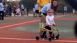 Bryce playing miracle league baseball...Go Orioles!!