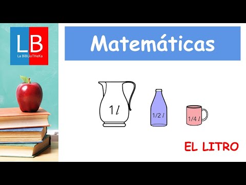 El LITRO, el 1/2 LITRO y el 1/4 de LITRO ✔👩‍🏫 PRIMARIA