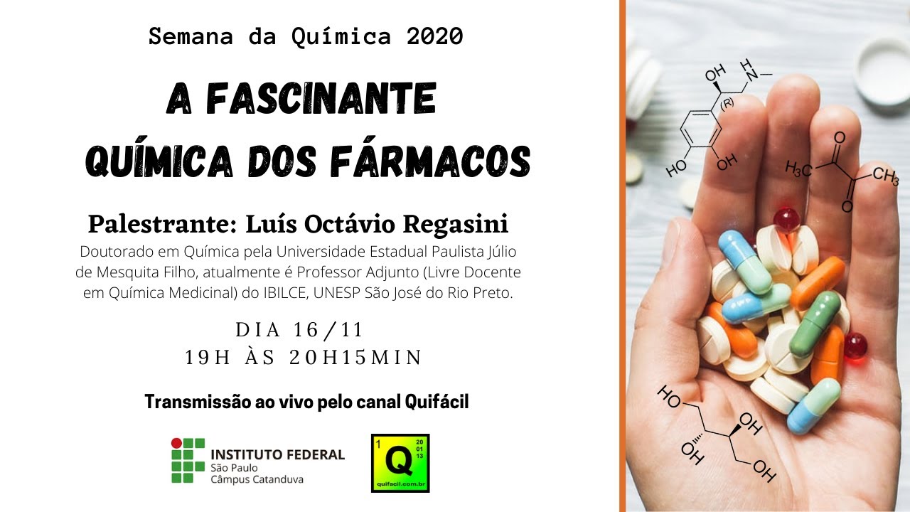 A FASCINANTE QUÍMICA DOS FÁRMACOS