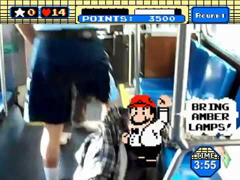 EPIC BEARD MAN MIKE TYSONS PUNCHOUT !! AC Transit Bus Fight