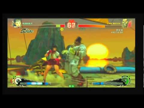 SSF4 AE: Uryo (Sakura) vs yonmoji (Boxer)