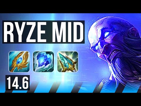RYZE vs LUCIAN (MID) | 4/1/9 | TR Challenger | 14.6