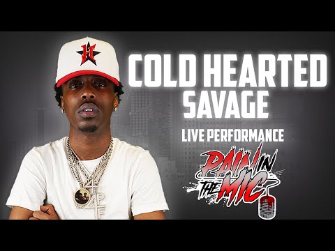 Coldheartedsavage - Talk My Shit | Live Performance | @paininthemic 🎙
