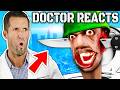 ER Doctor REACTS To Brutal Skibidi Toilet Injuries