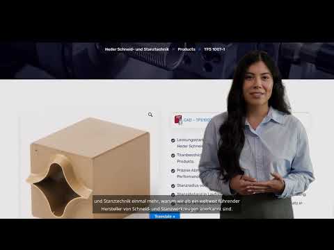 📢 Präzision in Perfektion: Das TFS 1007-1 Vollstern-Stanzmesser von Heder!