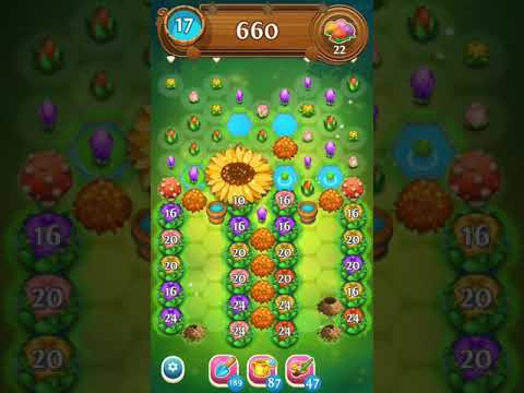 Blossom Blast Saga Level 2644 - NO BOOSTERS