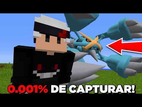 EU CAPTUREI O POKÉMON MAIS DIFÍCIL DE CAPTURAR DO MINECRAFT!!