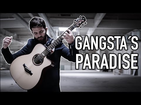 GANGSTA´S PARADISE (Coolio/Stevie Wonder) - Luca Stricagnoli - Fingerstyle Guitar Cover Arrangement