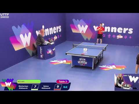 WINners CUP table 2  13.01  Shcherban Aleksandr - Syksa Aleksandr 13:30