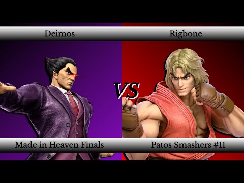 Patos Smashers #11 Made in Heaven Finals| Deimos (Kazuya) vs Rigbone  (Ken/L)