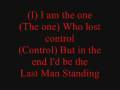 hammerfall - Last man standing (lyrics) 