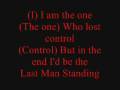 hammerfall - Last man standing (lyrics) 