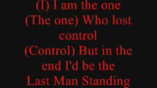 hammerfall - Last man standing (lyrics)