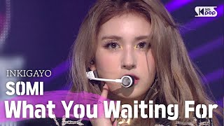 SOMI(전소미) - What You Waiting For @인기가�