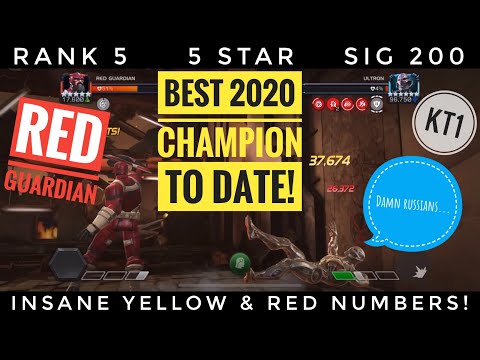 Red Guardian Crazy Impressive Gameplay Showcase! Rank 5 Sig 200!