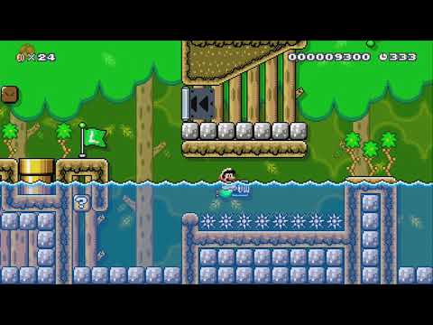 Pow Ruins 3-1 by Achotoni - Super Mario Maker 2 - No Commentary 1by