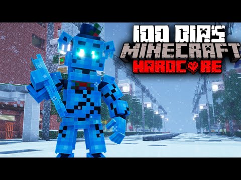 Sobreviví 100 días En Un Apocalipsis de FIVE NIGHTS AT FREDDY'S En Minecraft HARDCORE... (2)