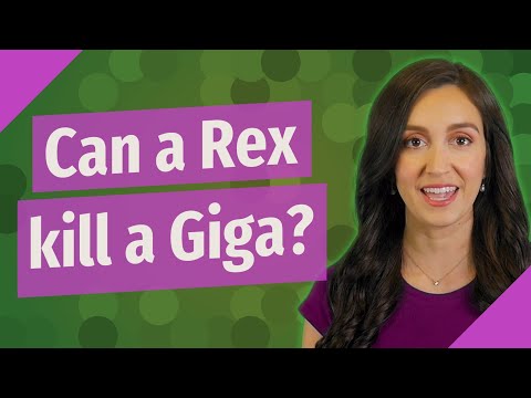 Can a Rex kill a Giga?