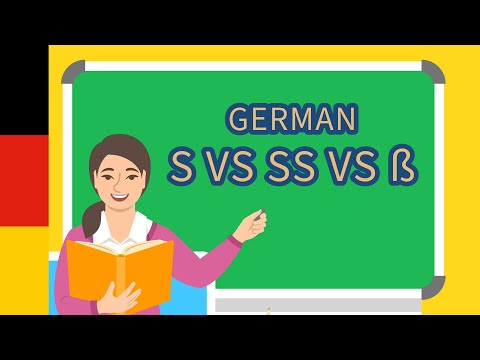 S vs SS vs ß | HOW TO PRONOUNCE THE GERMAN LETTERS | LANGUAGE LEARNING | LEARN GERMAN ONLINE