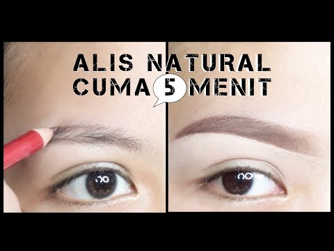 Alis Natural Mudah Cepat Cukup 3 Menit | Tutorial | Rangga Makeup
