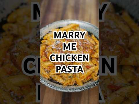 I’m only getting married to this Marry Me Chicken Pasta 😭 #cooking #recipe #food #shorts