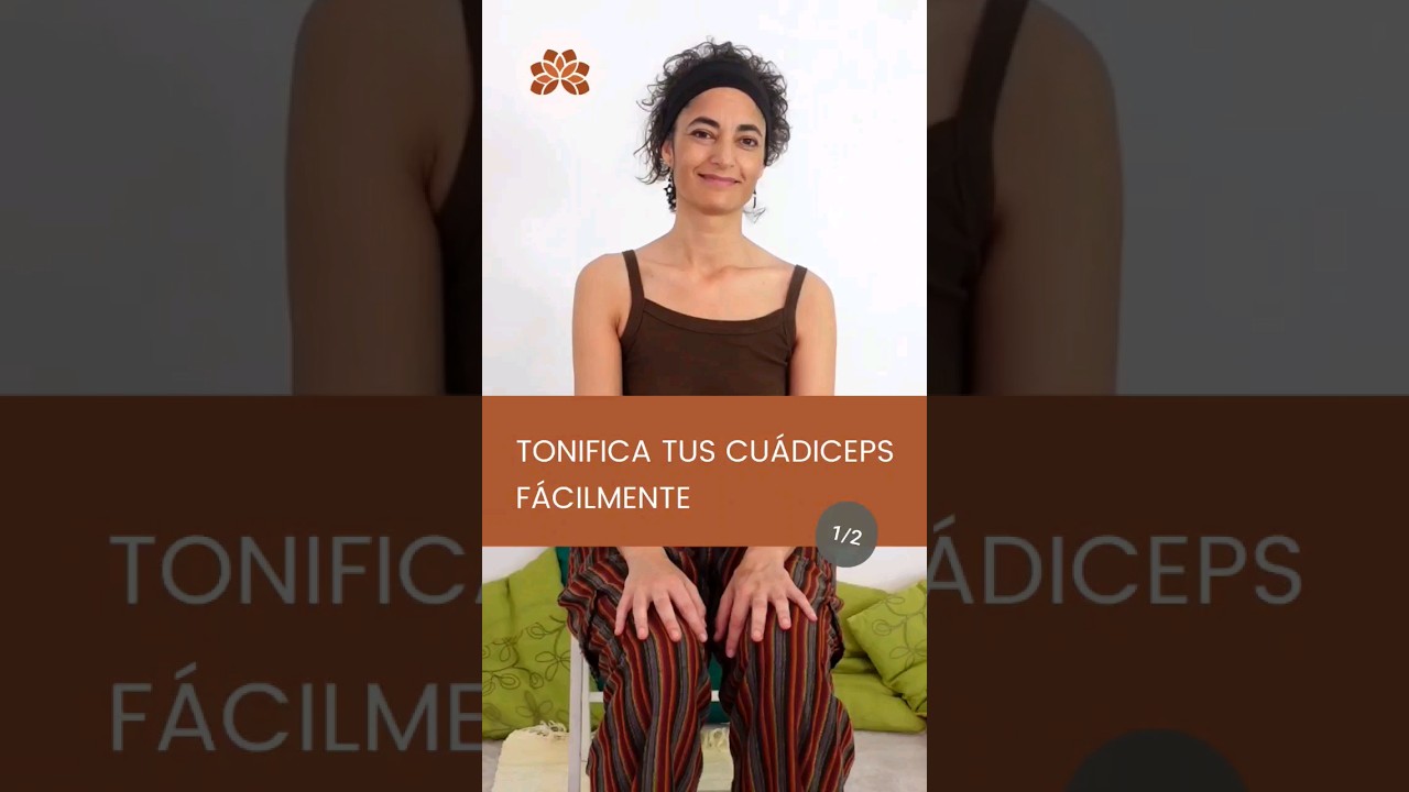 Tonifica tus cuádriceps de una manera sencilla - 1/2