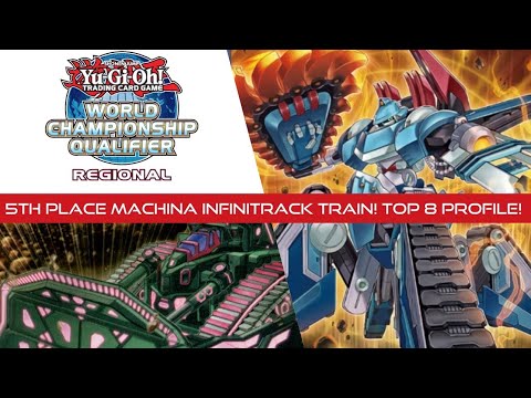 Yugioh! 5th Place Chichester Regionals! Machina Infinitrack Train Deck Profile Feat. Petros