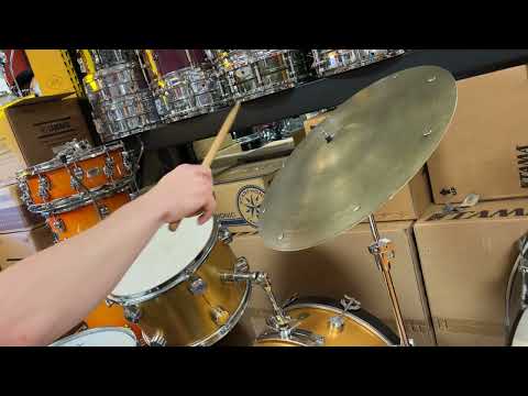 1960s A. Zildjian 18" Sizzle Ride / Concert Cymbal 2054g image 3