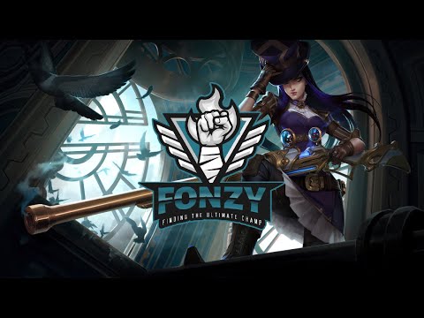 Gameplay of Caitlyn ADC - Season 12 Patch 12.2 -  League of Legends -  Round 1