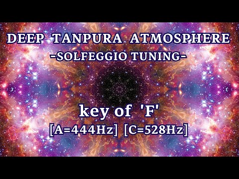 Deep Tanpura Atmosphere ➤ in F [528 Hz] sacred sounds for musicians and meditation.