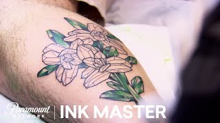 &#39;Trick of the Eye&#39; Elimination Official Highlight | Ink Master: Grudge Match (Season 11)