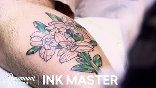 &#39;Trick of the Eye&#39; Elimination Official Highlight | Ink Master: Grudge Match (Season 11)